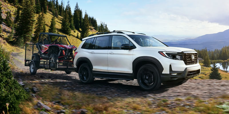 white 2025 honda passport for sale at lumos honda in odessa, tx