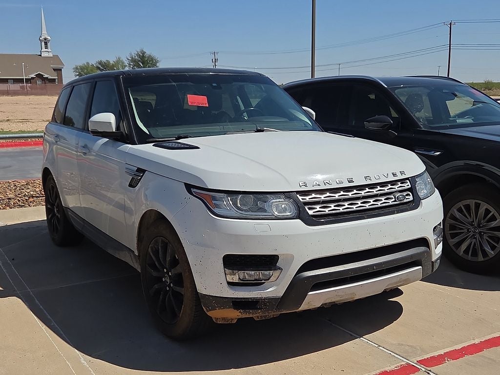 Used 2016 Land Rover Range Rover Sport HSE with VIN SALWR2PF1GA588252 for sale in Odessa, TX