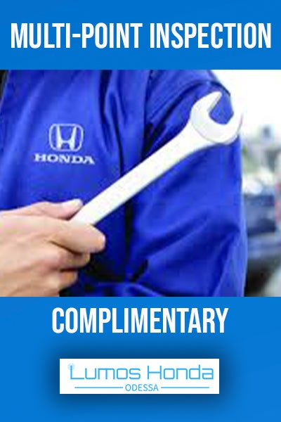 Complimentary Multi-Point Inspection.