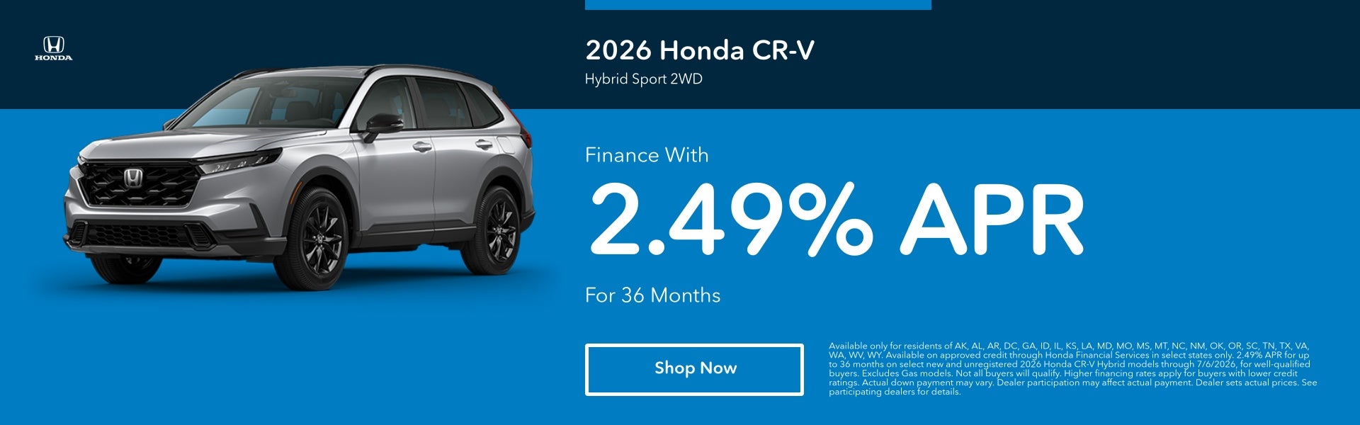 CR-V Hybrid Special