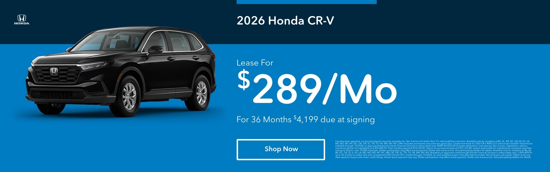 Honda CR-V Special