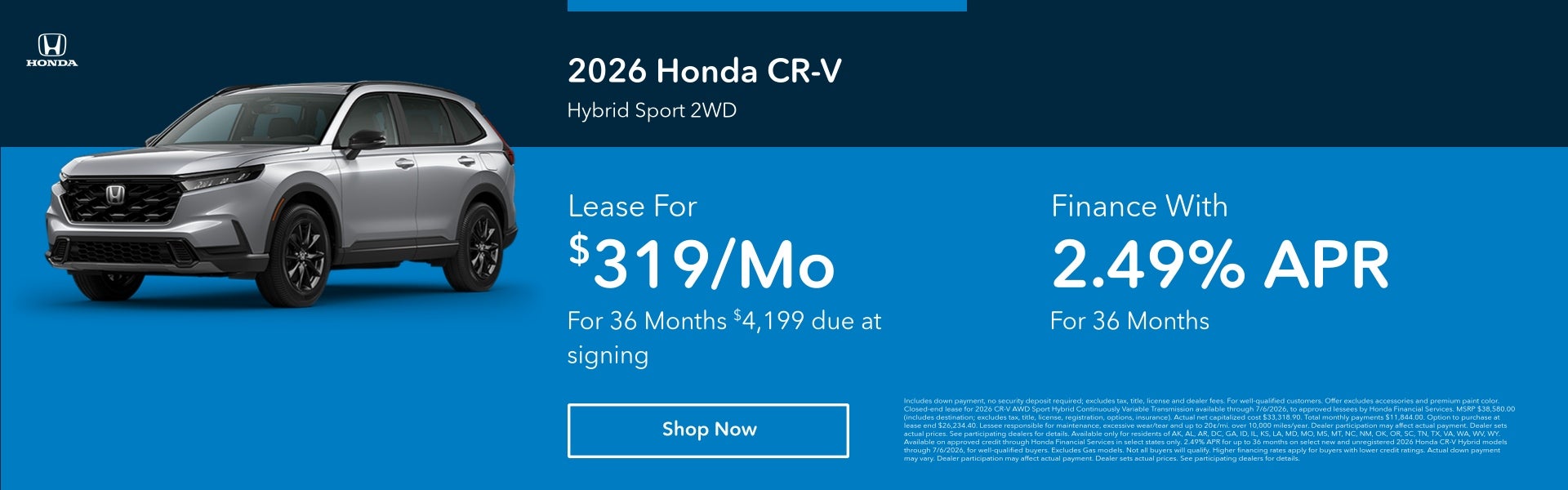CR-V Hybrid Sport special