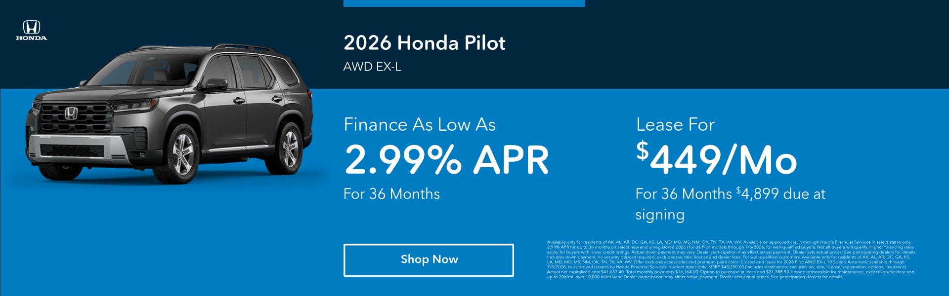 Pilot Special