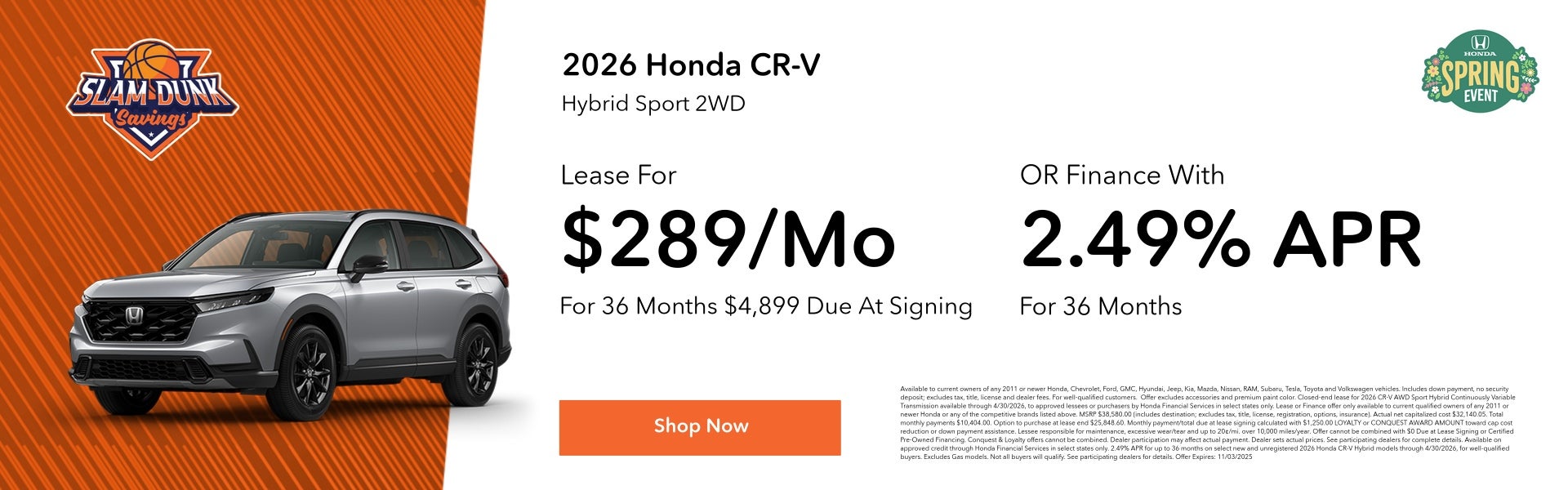 cr-v offers