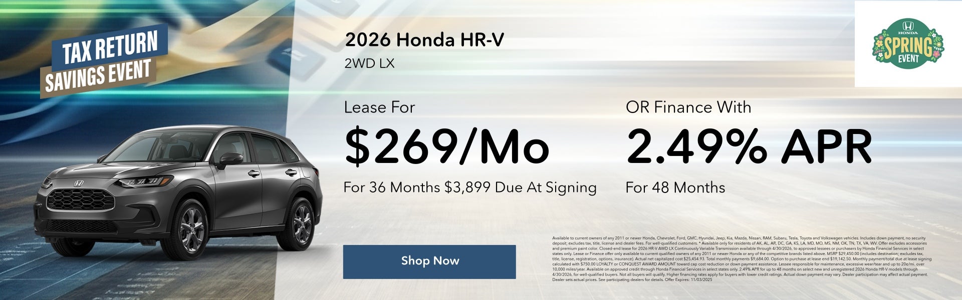 hr-v offers