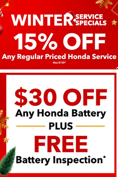 Winter Service Specials